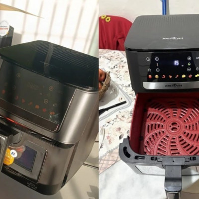 Air Fryer Britânia 6,5L 1700W 8 Funções