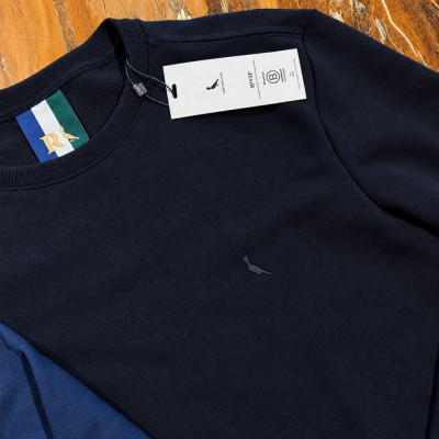 Suéter Moletom Reserva Masculino Preto Liso M