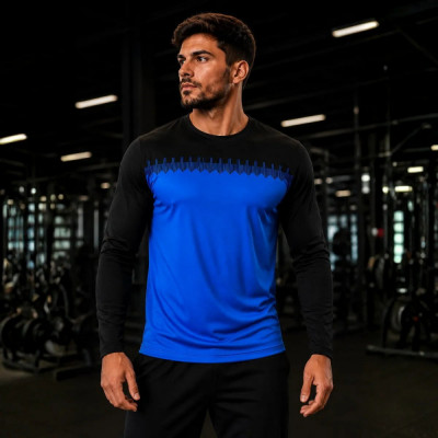 Kit 3 Camisetas Dry Fit Manga Longa GG