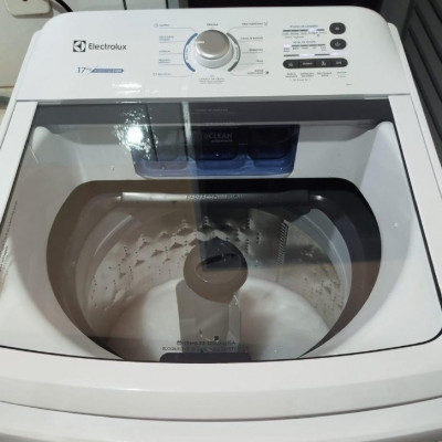 Máquina de Lavar 17kg Electrolux Essential Care com Cesto Inox, Jet&Clean e Ultra Filter (LED17)