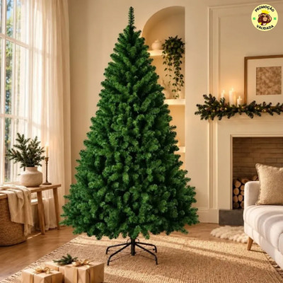 Arvore De Natal Pinheiro 180cm 750 Galhos