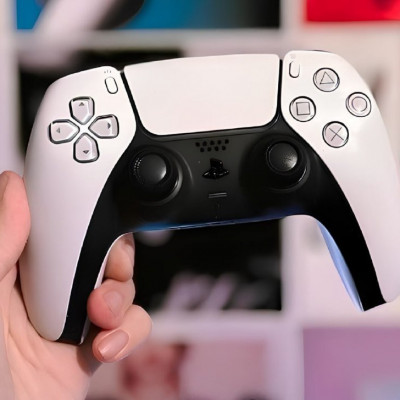 Controle Joystick Sem Fio Sony Playstation Dualsense Branco