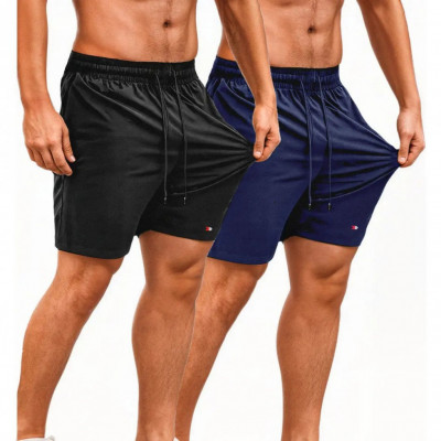 Kit 2 Shorts Bermuda Tactel Sandrini Academia