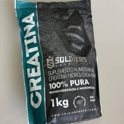 Creatina 1kg Monohidratada 100% Pura - Soldiers Nutrition