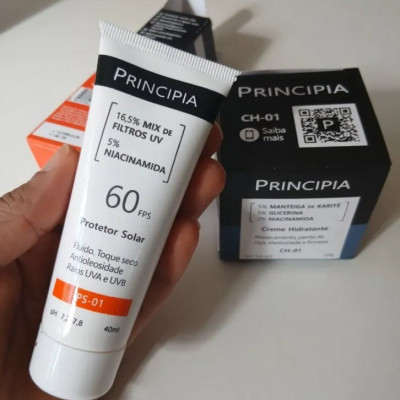 Principia Kit Hidratação E Proteção Facial Ch-o1 + Ps-01
