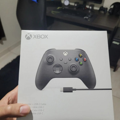 Controle Sem Fio Xbox Series X|S Carbon Black