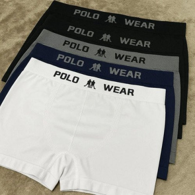 Kit 10 Cuecas Boxer Sortidas Polo Wear