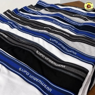 🩲 LUPO E QUALIDADE SUPREMA Kit com 10 Cuecas Boxer Lupo Algodao