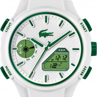 Relógio Lacoste LC33 Masculino Branco/Verde