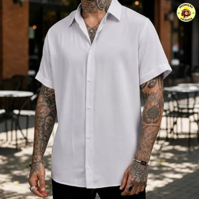 Camisa Social Manga Curta