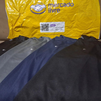 Kit 8 Peças Dry Fit 4 Camisetas e 4 Shorts M