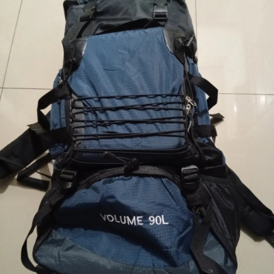 Mochila Cargueira Tática Impermeável 90l Preto