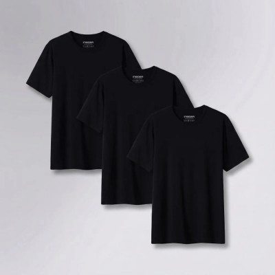 Kit 3 Camisetas Light T-shirt Insider Preto M