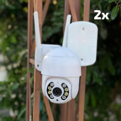 Kit 2 Câmeras IP WiFi iCSee