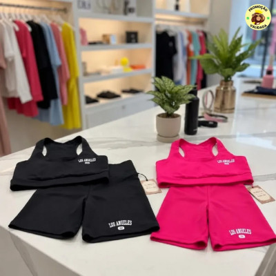 Conjunto Los Angeles Top E Short