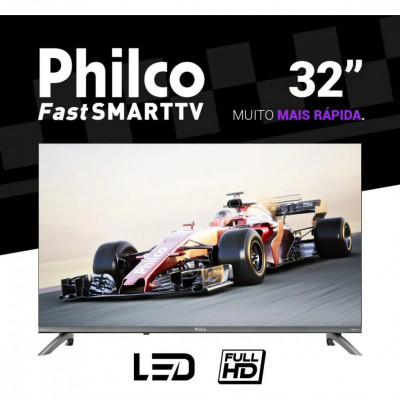 Smart TV 32 Philco Roku HDR10 Dolby Audio