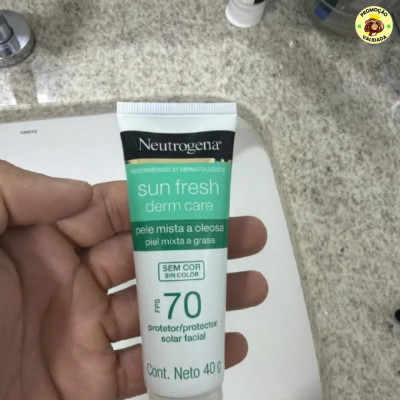 Neutrogena Sun Fresh Protetor Solar Facial Derm Care