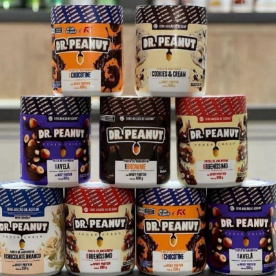 Dr. Peanut Pasta de Amendoim com Whey 600g
