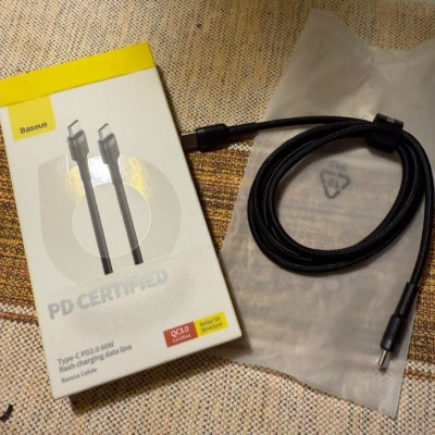 Cabo Baseus Turbo USB-C 2m 60W
