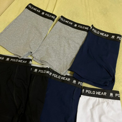 Kit 10 Cuecas Algodão Sortido Polo Wear