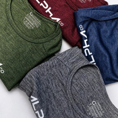 👕 Kit 4 Camisetas Dry Alpha
