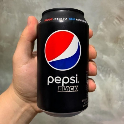 Refrigerante Pepsi Zero Black Lata 350mL - 12 Unidades
