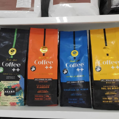Kit 4 Cafés Especiais em Grãos Coffee+