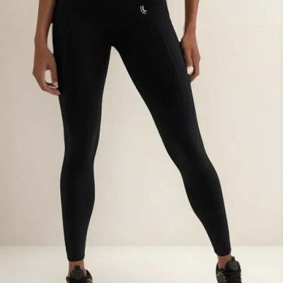 Calça Legging Lupo Fitness Cintura Alta Preta