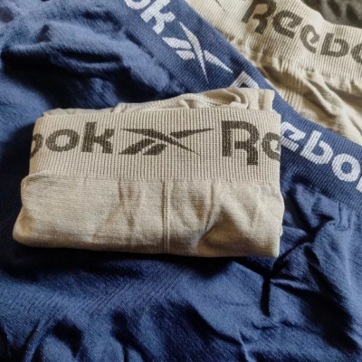 Kit 6 Cuecas Boxer Reebok Microfibra