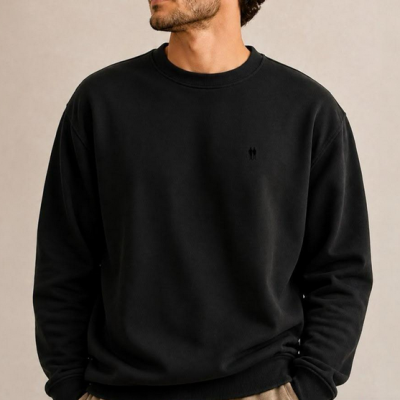 Moletom Masculino Gola Careca Polo Wear G Azul