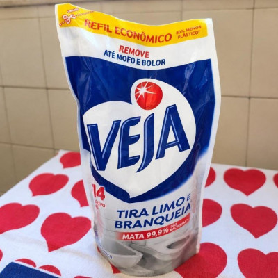 Refil Veja X14 Limpador Tira Limo 400ml