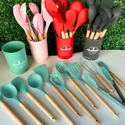 Kit 12 Utensílios de Cozinha