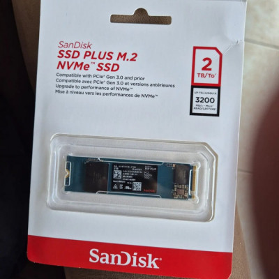 SSD M.2 1TB SanDisk Plus NVMe 2280