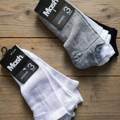Kit Com 10 Meias Mash Cano Curto