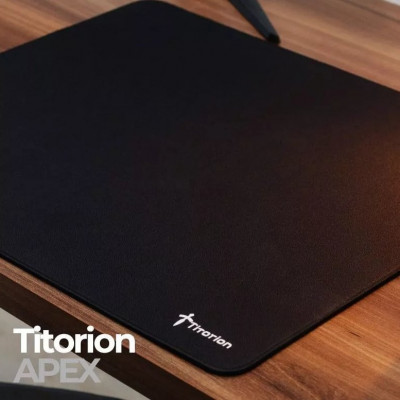 Mousepad Gamer APEX Control Grande 49x42 Branco Preto