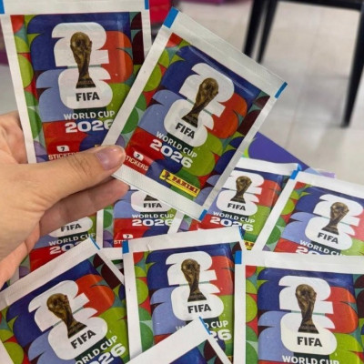 ⚽️ Kit 12 Envelopes com 84 figurinhas - Copa do Mundo 2026
