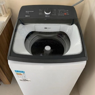 Máquina de Lavar 14Kg Smart Sensor Ciclo Brastemp