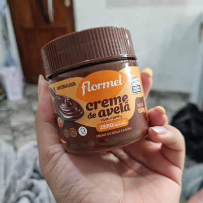 Creme de Avela com Cacau FLORMEL Zero Açúcar
