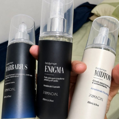 Kit Body Splash Barbarius + Enigma + Midtown 200ml