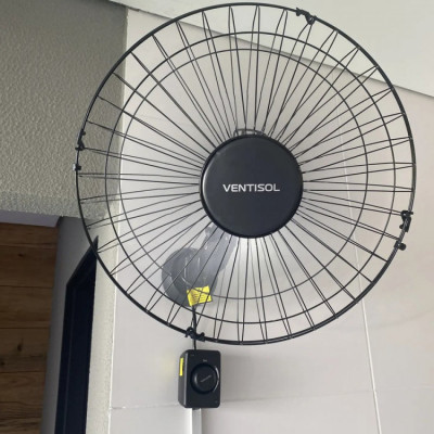 Ventilador de parede Ventisol Steel 6pás 50cm