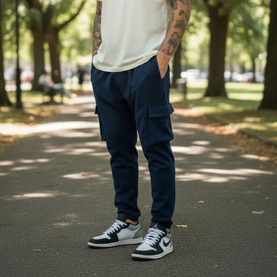Calça Jogger Cargo Milimétrica 4 Bolsos