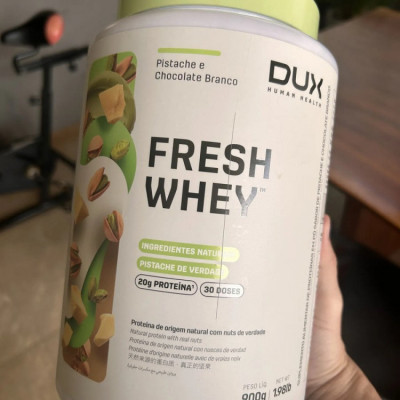 Proteína Dux FreshWhey Pistache Branco 900g