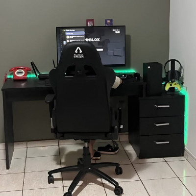 Escrivaninha Gamer Siena Móveis 178cm x 75cm