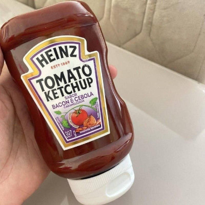 Ketchup Heinz Bacon & Cebola Caramelizada 397g