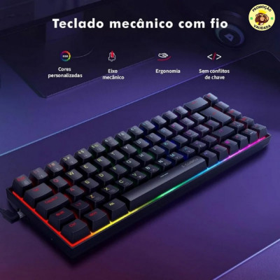 Teclado Gamer Mecanico