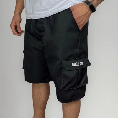 Bermudas Cargo Corta Vento Masculina com 5 Bolsos
