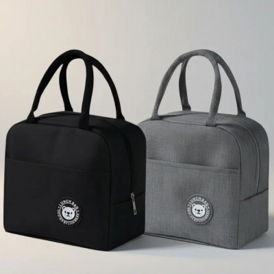 Kit 2 Bolsa Marmita Térmica Lancheira