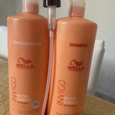Kit Wella Invigo Nutri Enrich Shampoo e Condicionador