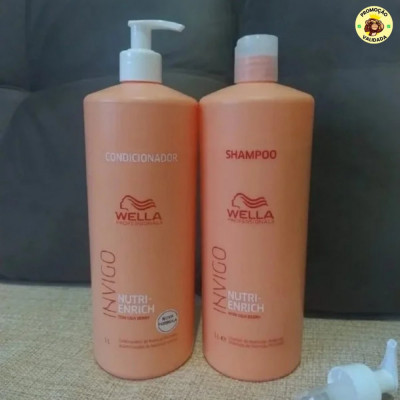 Kit Wella Invigo Nutri Enrich Shampoo e Condicionador
