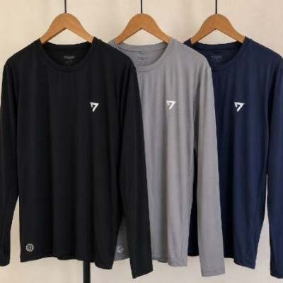 Kit 3 Camisetas Térmicas Masculinas Segunda Pele